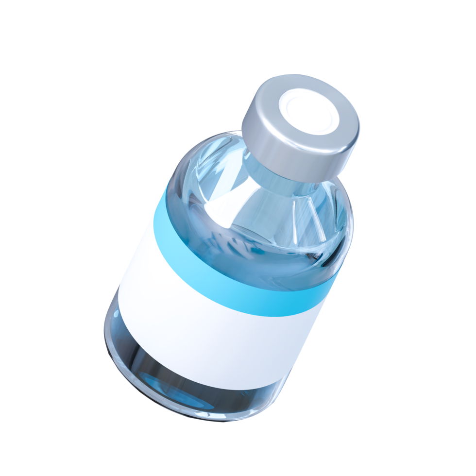 vaccine bottle with emblem png