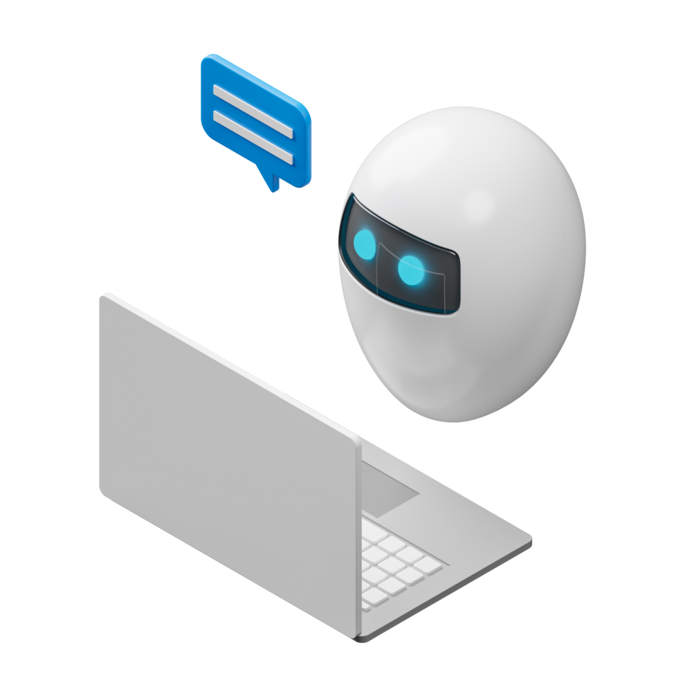 AI chatbot assistant png