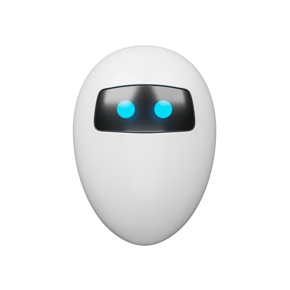 Floating minimal robot png