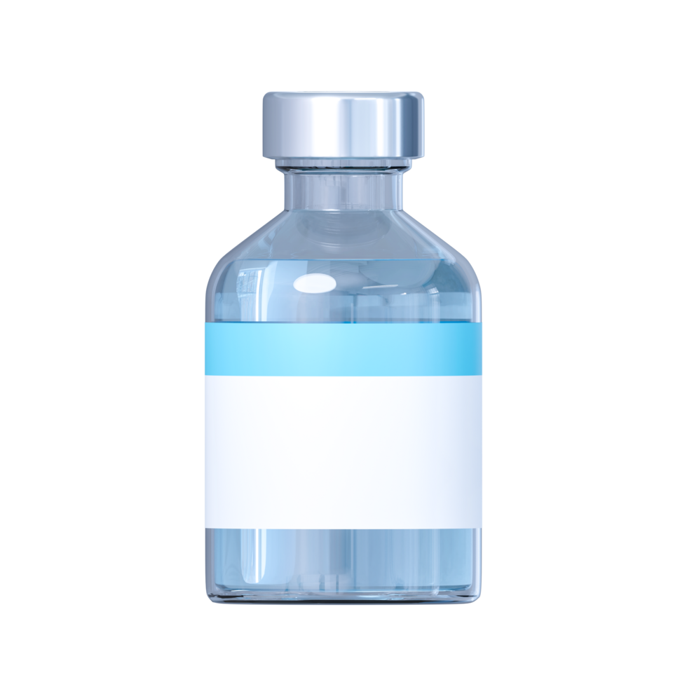 vaccine bottle with emblem png