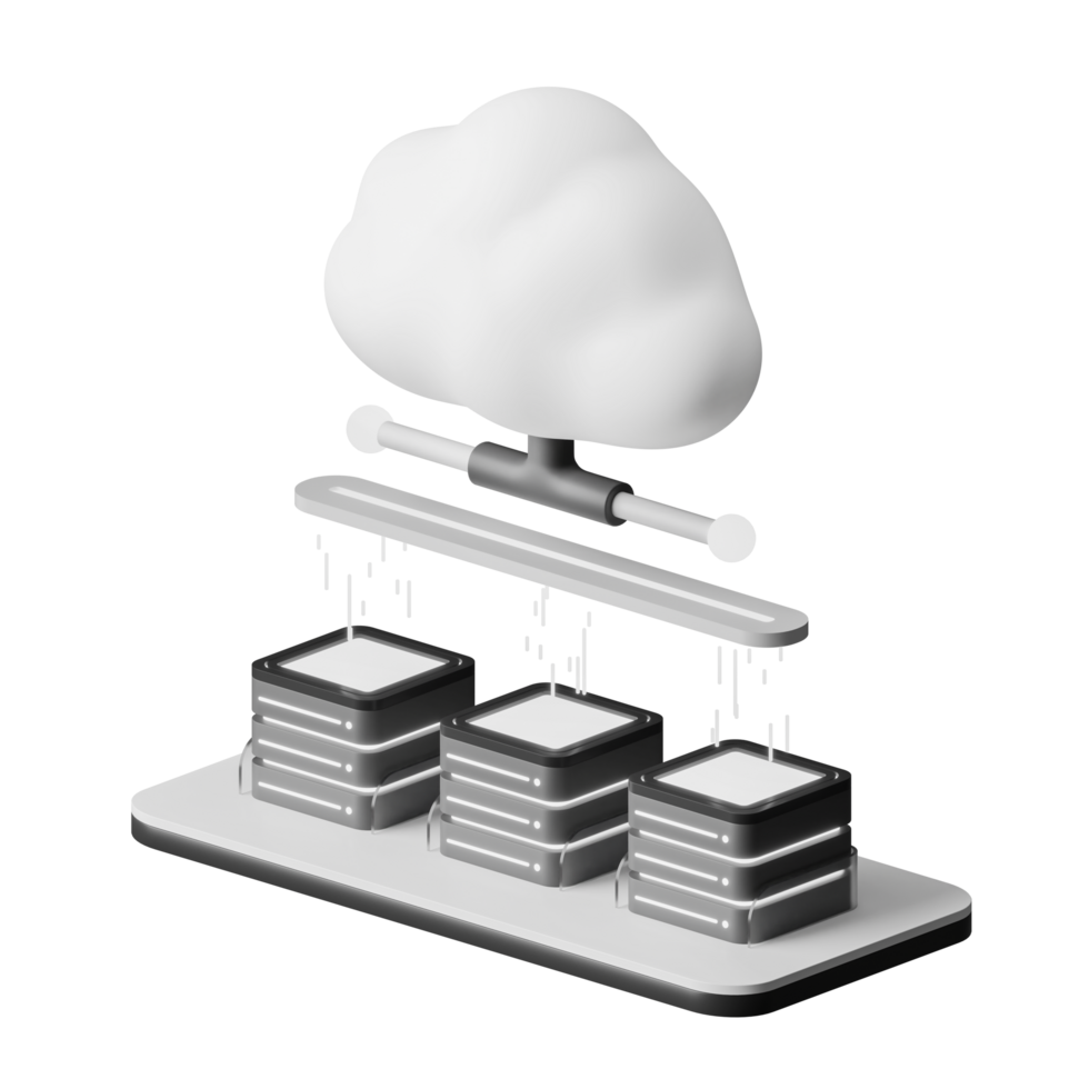 Cloud storage server png
