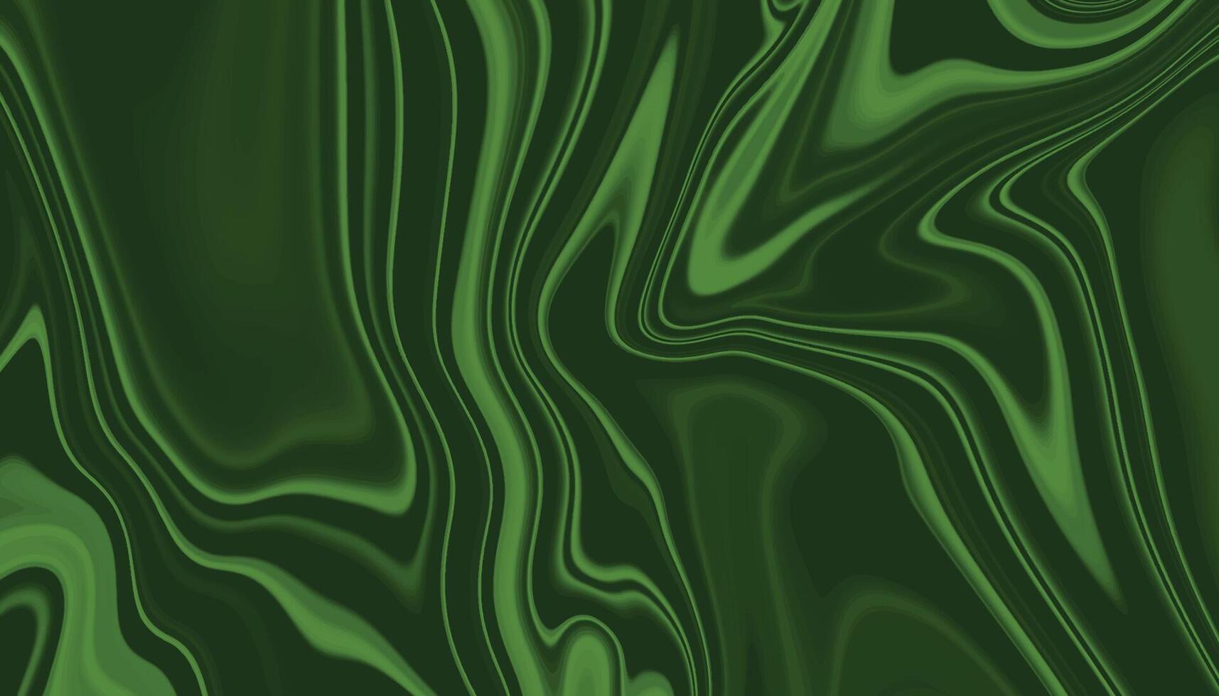 Abstract liquid waves background. Background with waves. Green liquify background. vector