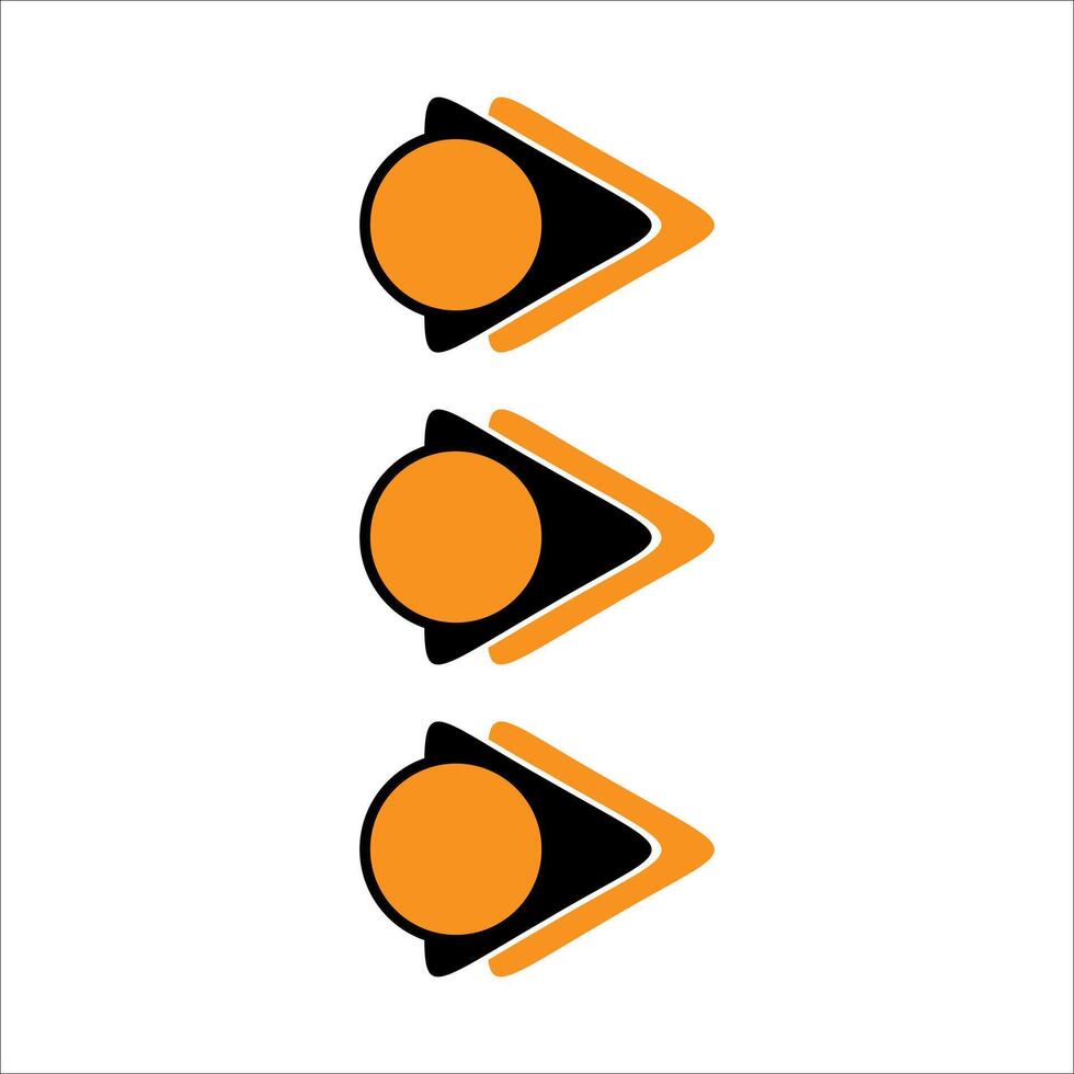 Modern bullet points element vector