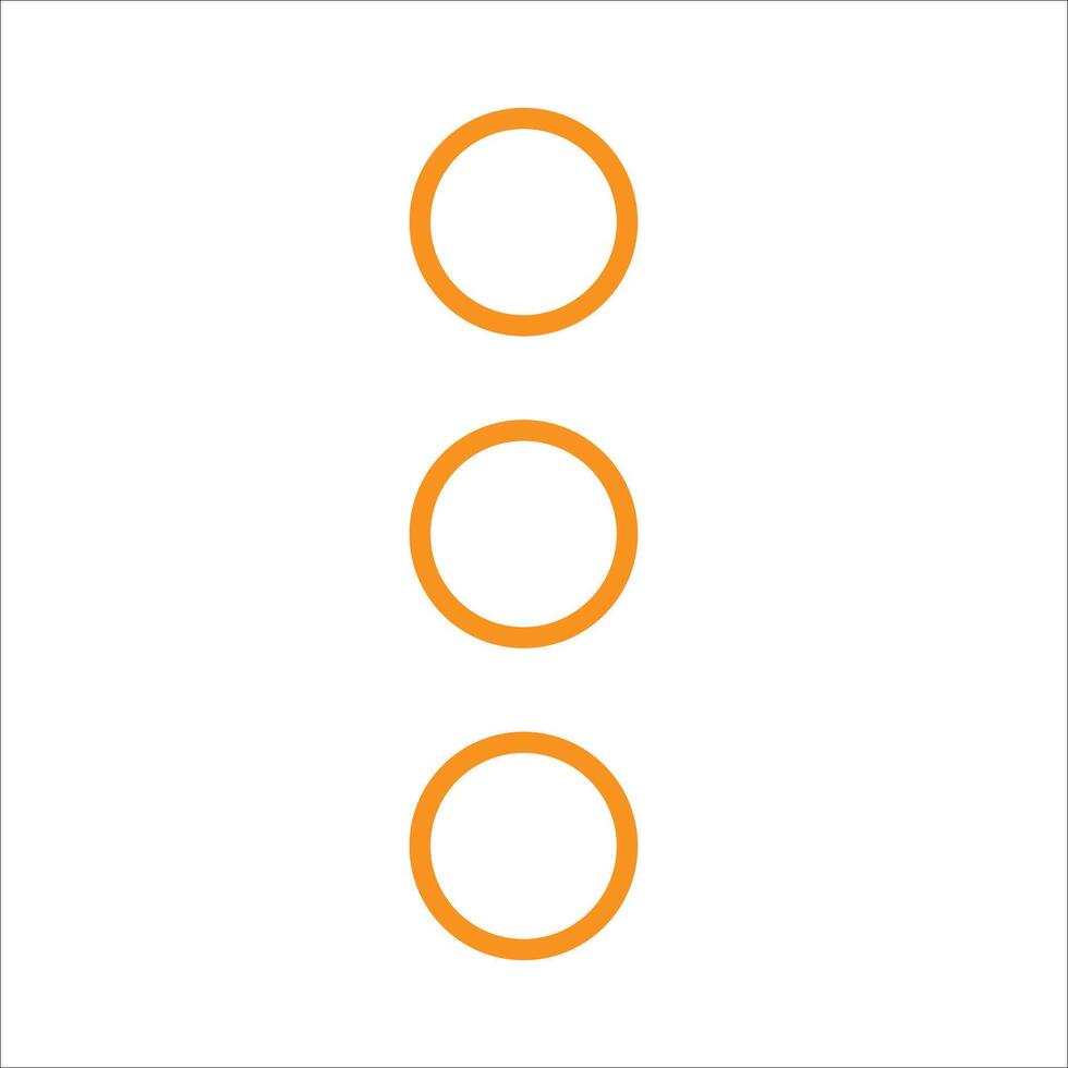 Modern bullet points element vector