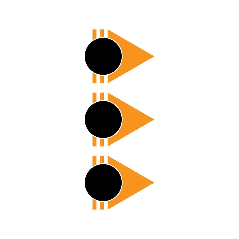 Modern bullet points element vector