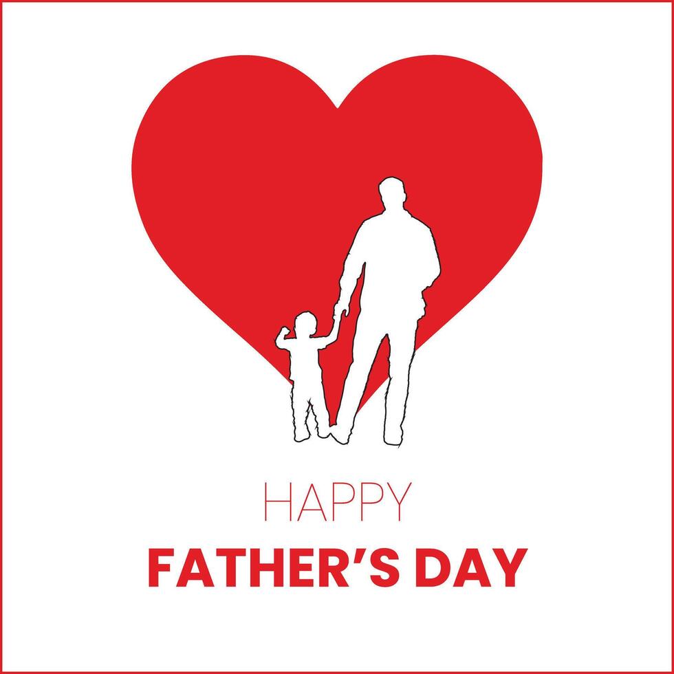 happy father day vector