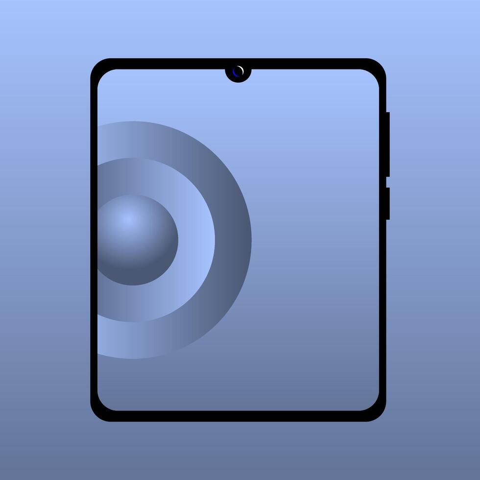 Phone frame design vector