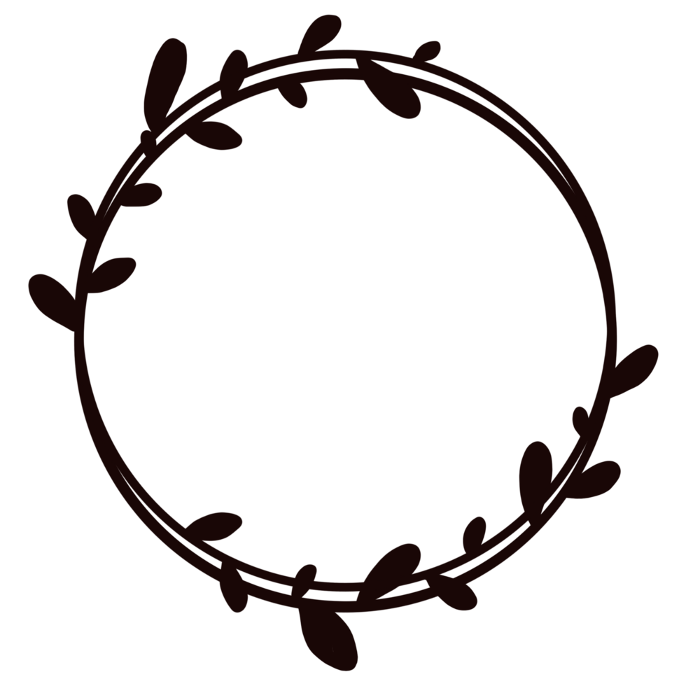 Frame flower tree png