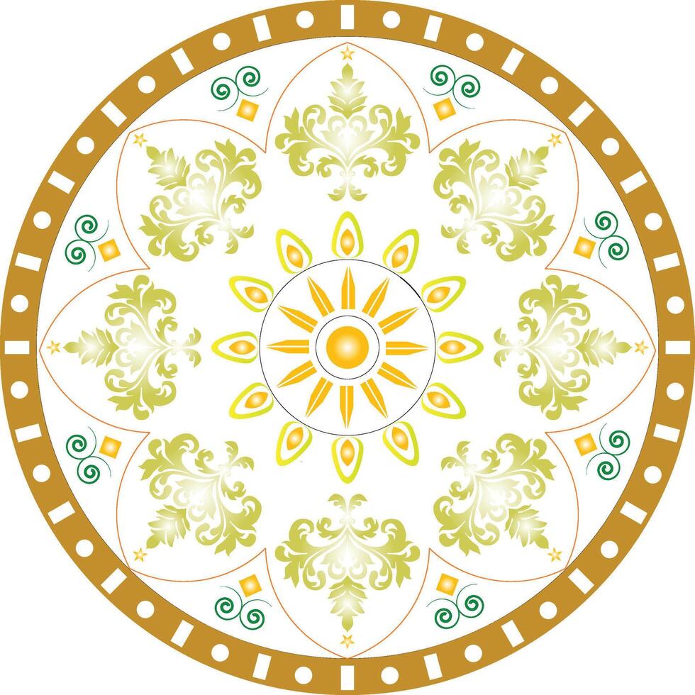 Mandalas Design Art vector