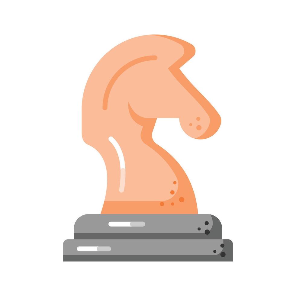 Trendy of strategy in editable style, chess pawn in modern design style vector