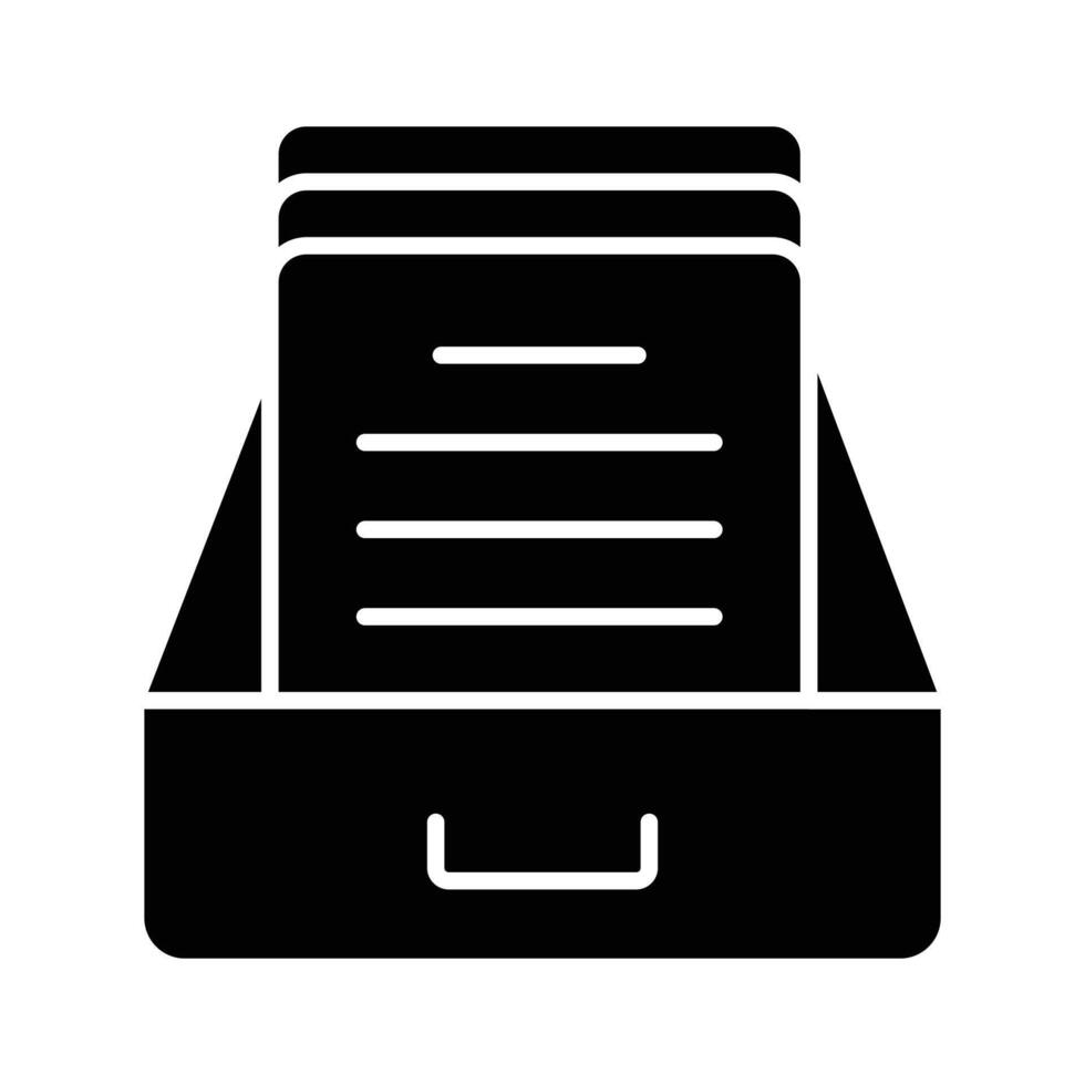 Check this beautifully design icon of business document in trendy style vector
