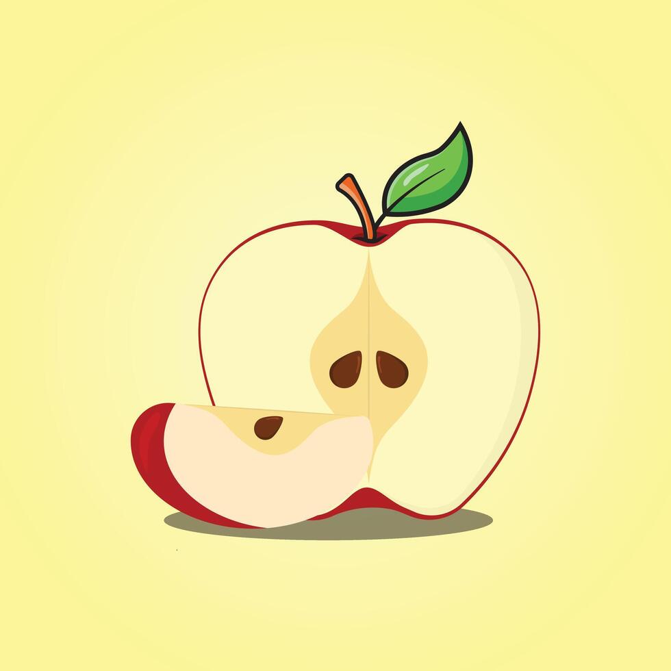 Delicious fresh fruit illustration design. Background Vectors and Illustrations.