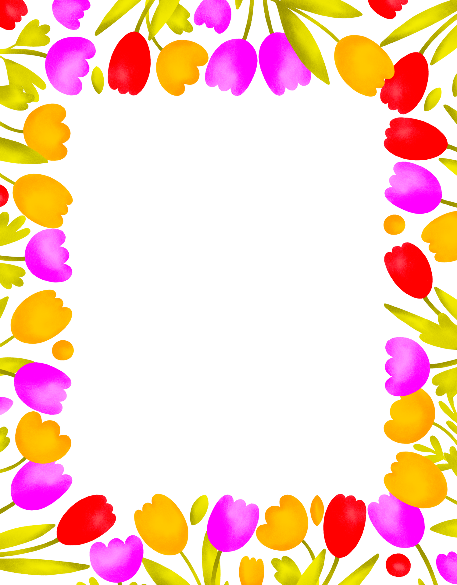 botanical-vertical-frame-with-bright-blooming-flowers-spring-card-for