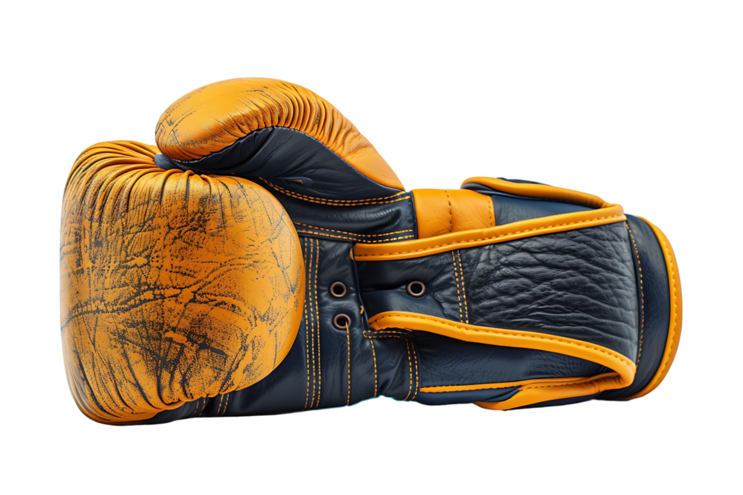 Boxing gloves on isolated transparent background png