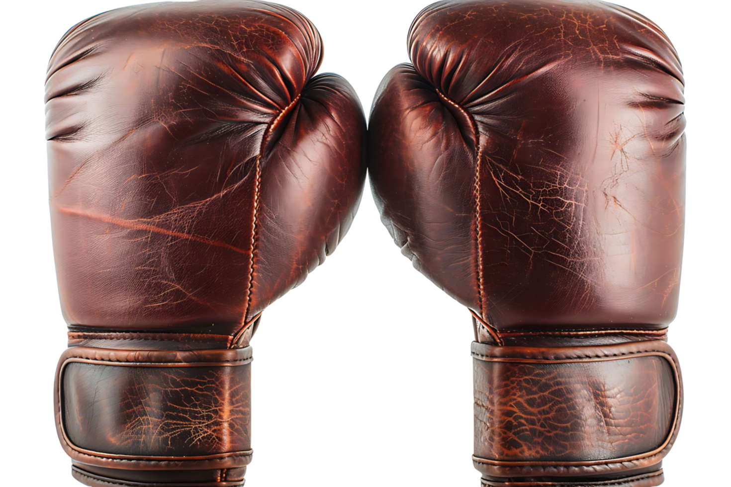 boxe gants sur isolé transparent Contexte png