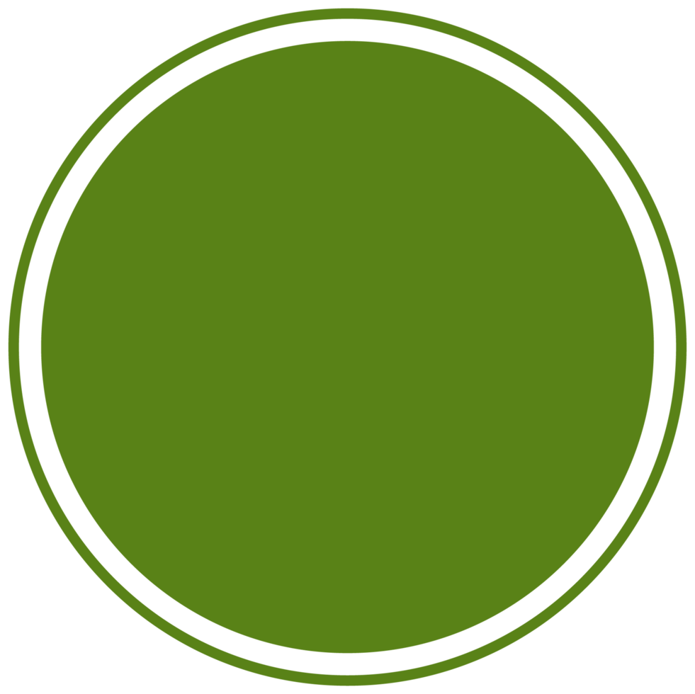 Green round background for text. Create posts, stories, headlines, highlights. Transparent Clipart png