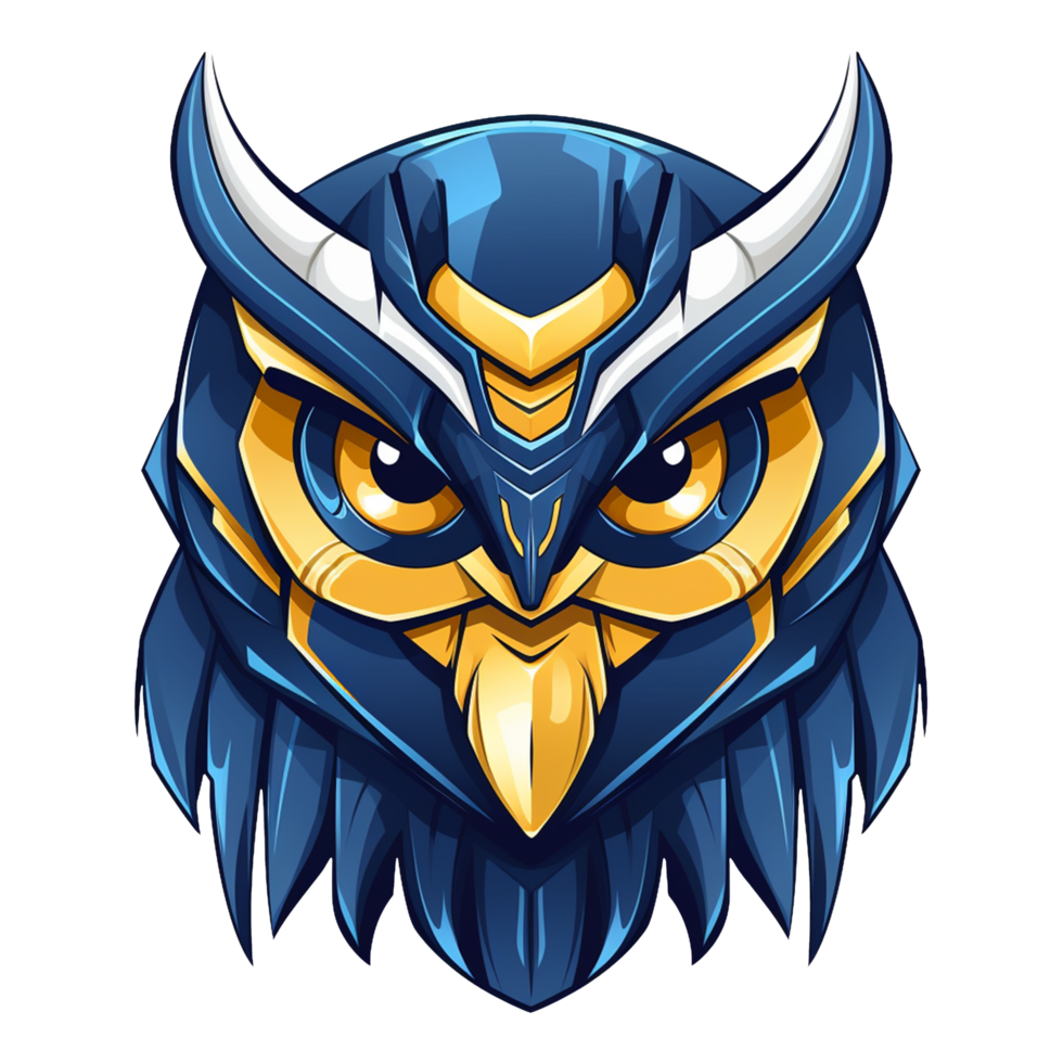 owl head mascot png