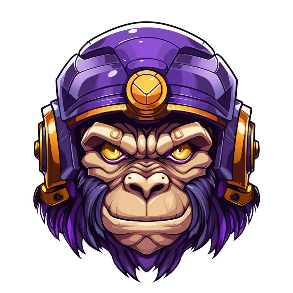 monkey robot cartoon mascot png