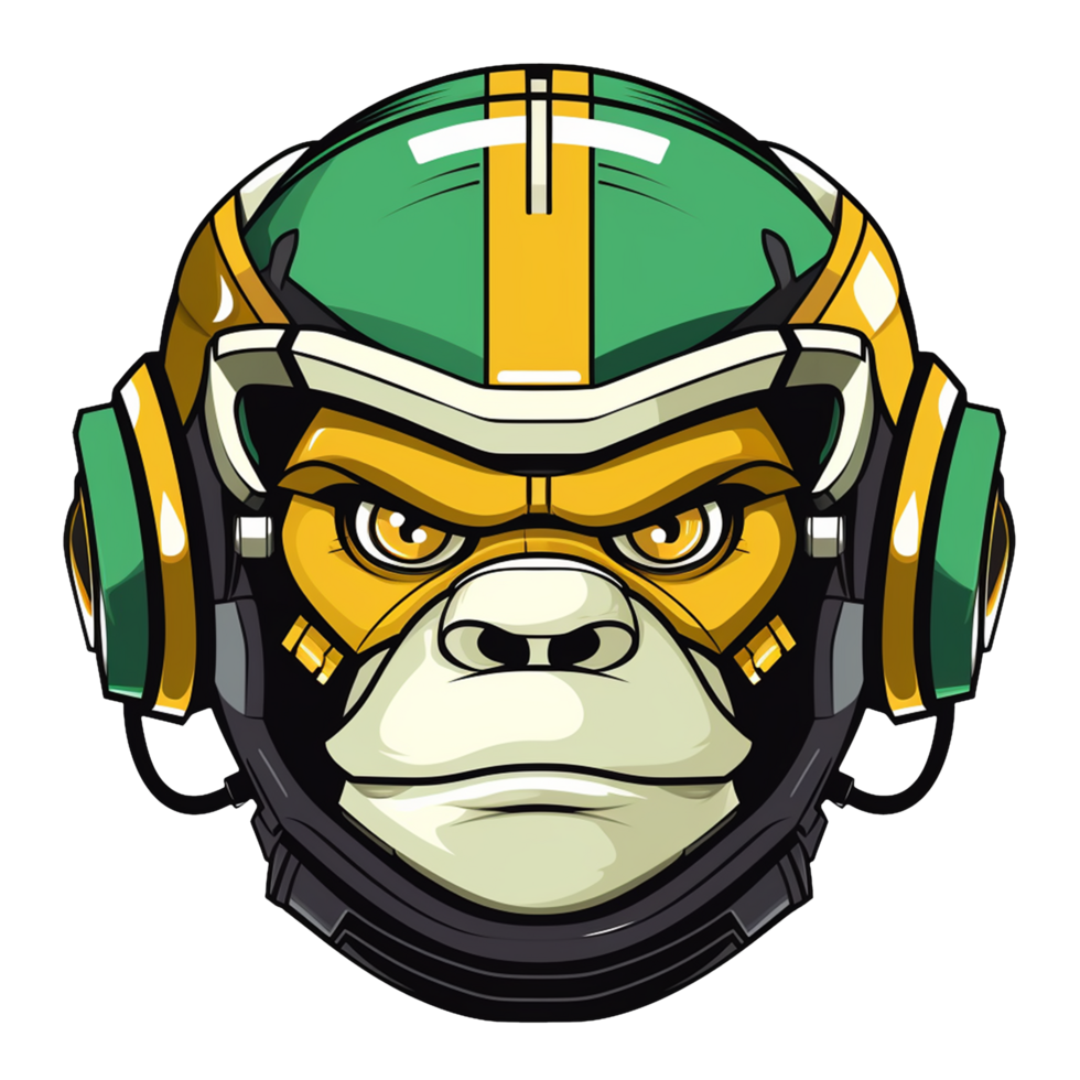 monkey robot cartoon mascot png