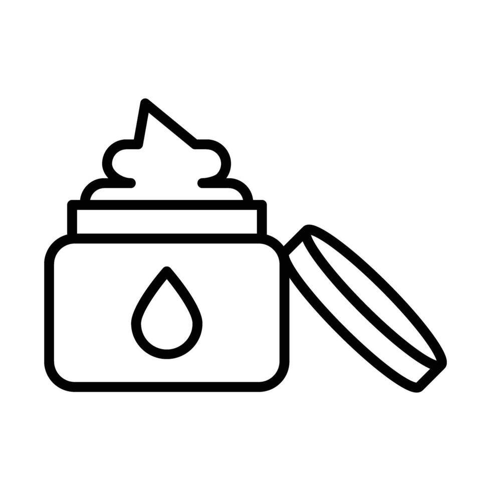 Moisturizer icon Line Icon vector
