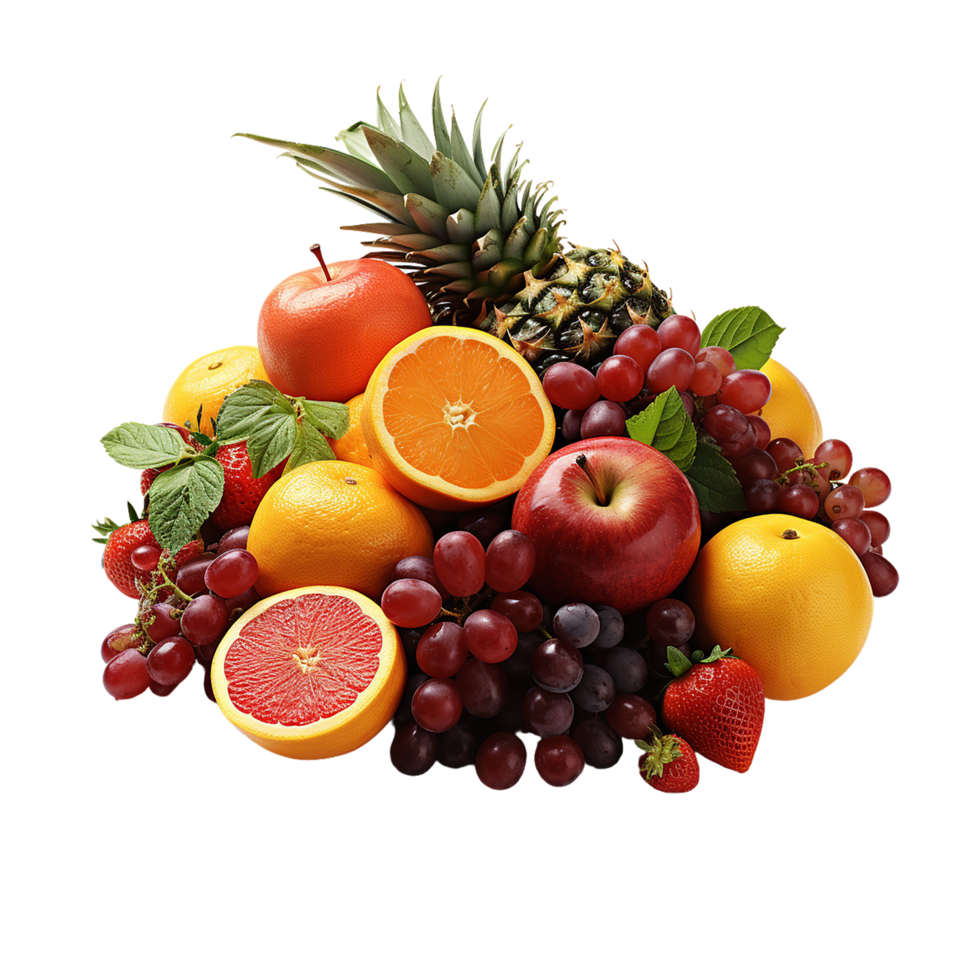 Fruit with transparent background png