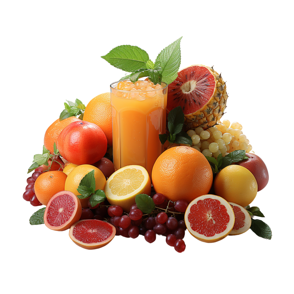 Fruit with transparent background png