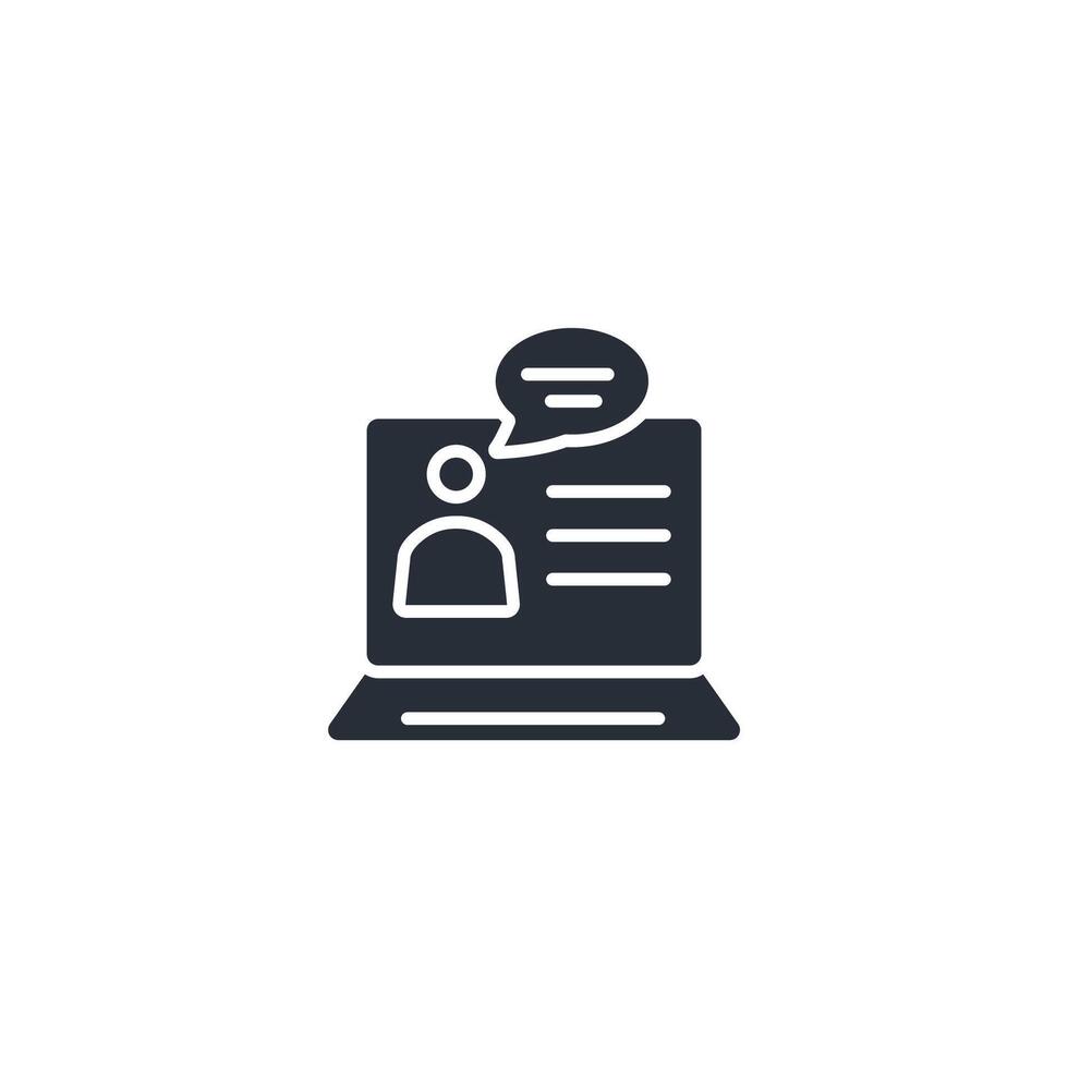 Mentor icon. .Editable stroke.linear style sign for use web design,logo.Symbol illustration. vector