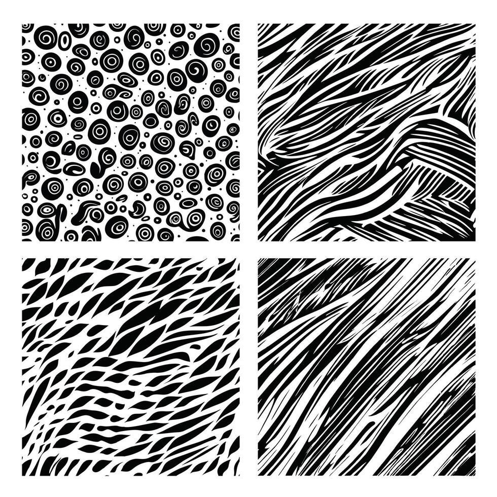 Brush strokes pattern vector
