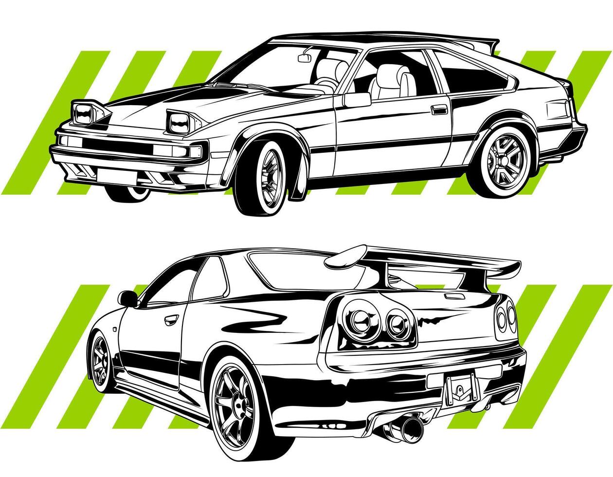 Race Car illustration vector