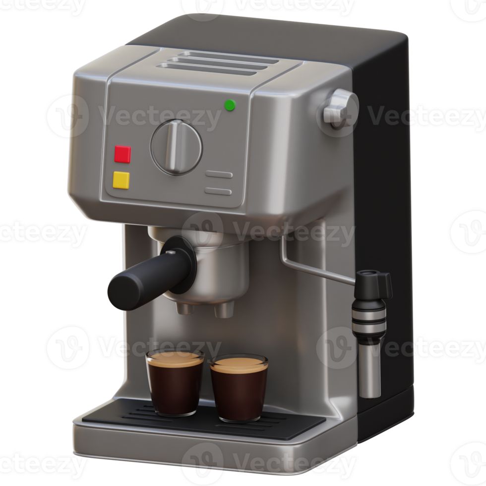 Espresso Machine 3d Illustration png