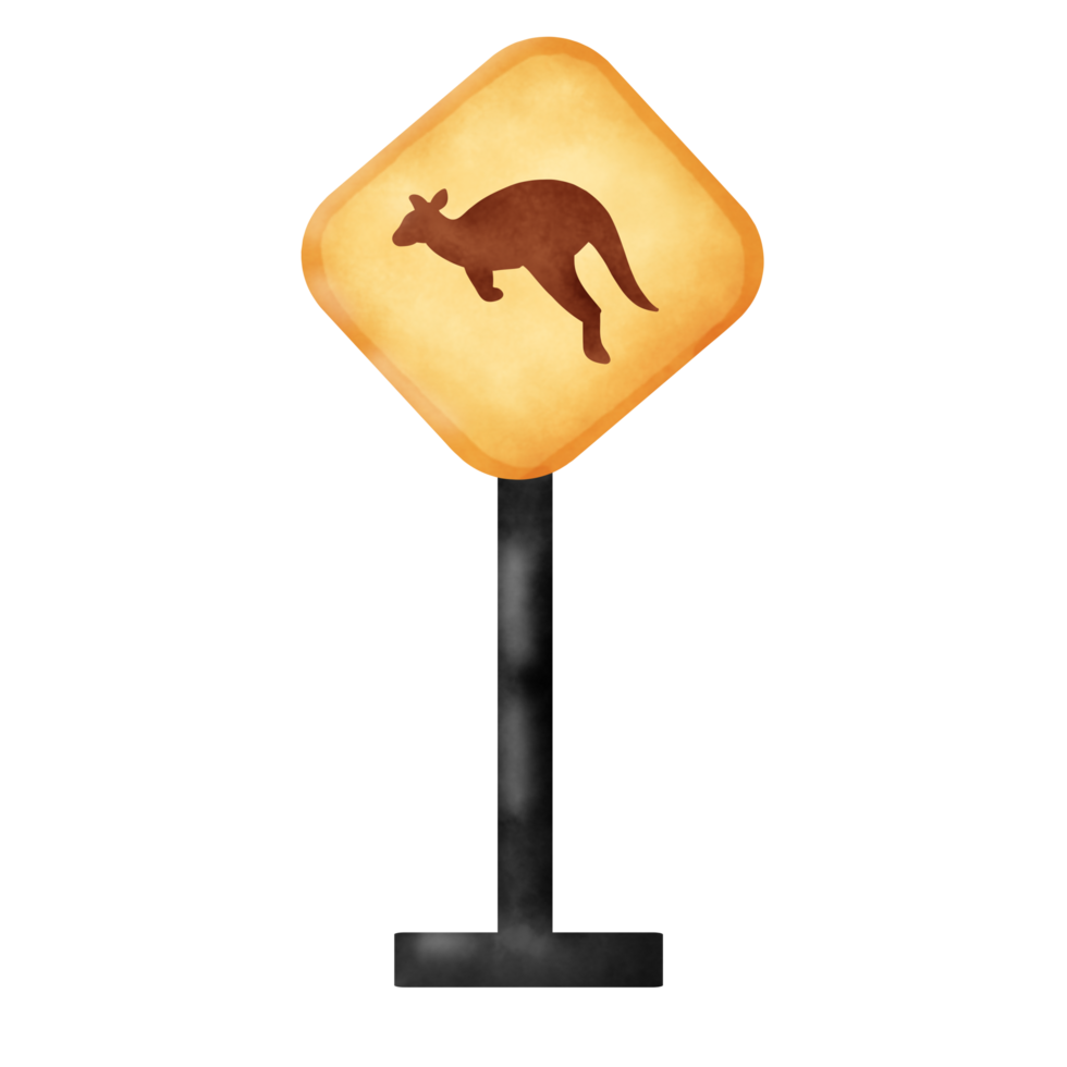 Australian Road Warning Sign png