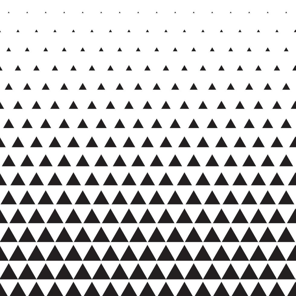 triangle pattern background in black and white vector
