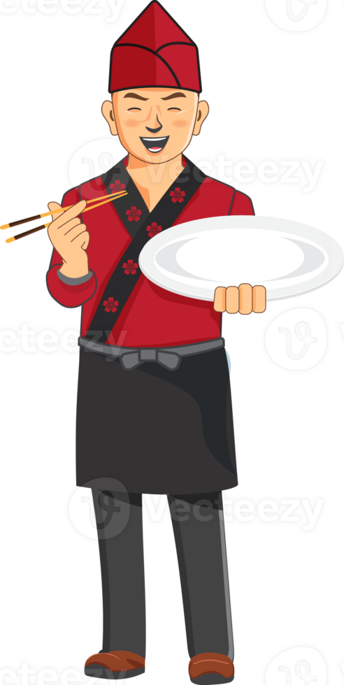 Professional Chef Characters, illustration cartoon character. png
