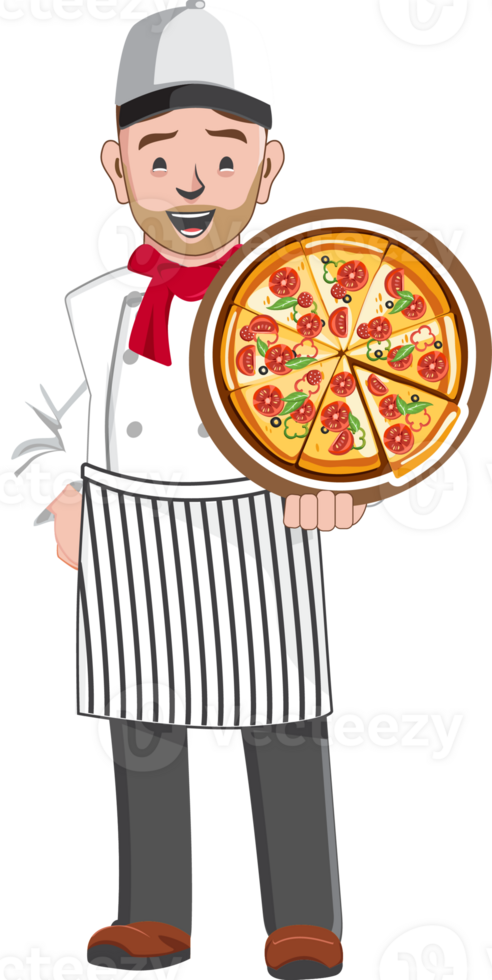 Professional Chef Characters, illustration cartoon character. png