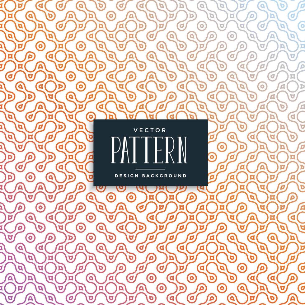 elegant link chain style truchet pattern vector