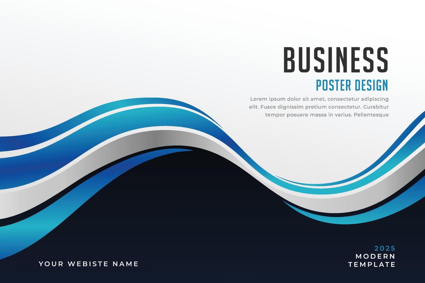 modern business presentation brochure template creative design vector