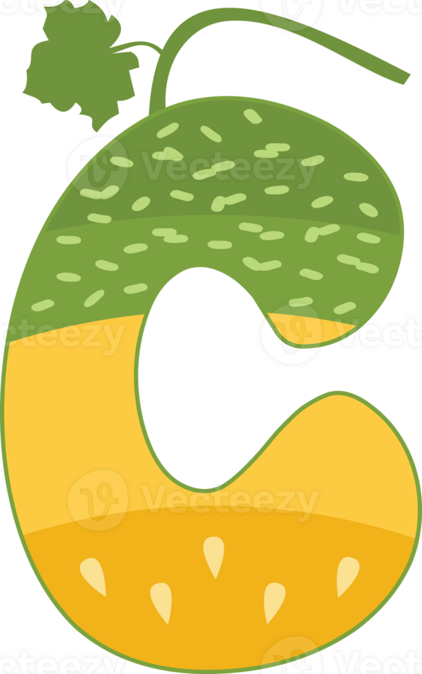 Melon Alphabets - decorative fonts png
