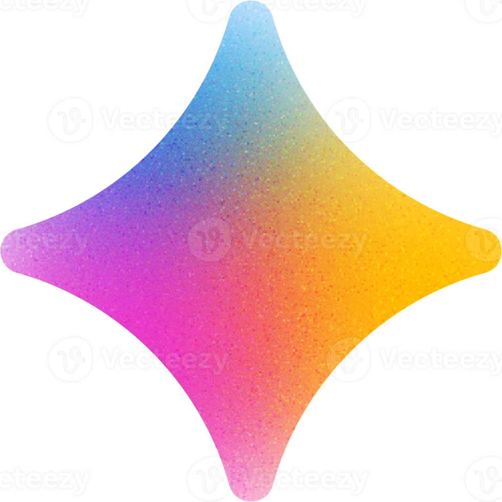 legal forma fluindo curvado □ Gentil Estrela suave curva Estrela gradiente com barulhento efeito delicado para bem estar apps png