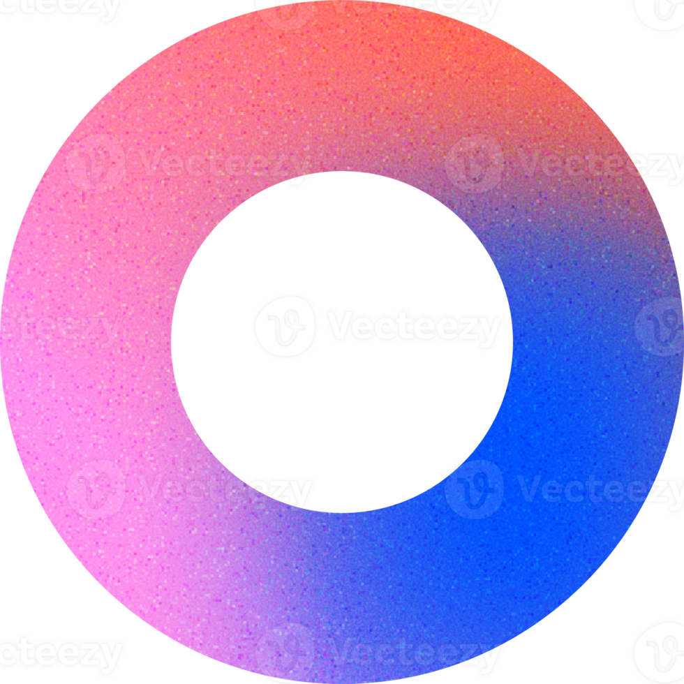 frio forma Perfecto circulo sin costura lazo suave pastel lleno circulo degradado con ruidoso efecto sin costura para moderno marca logos png