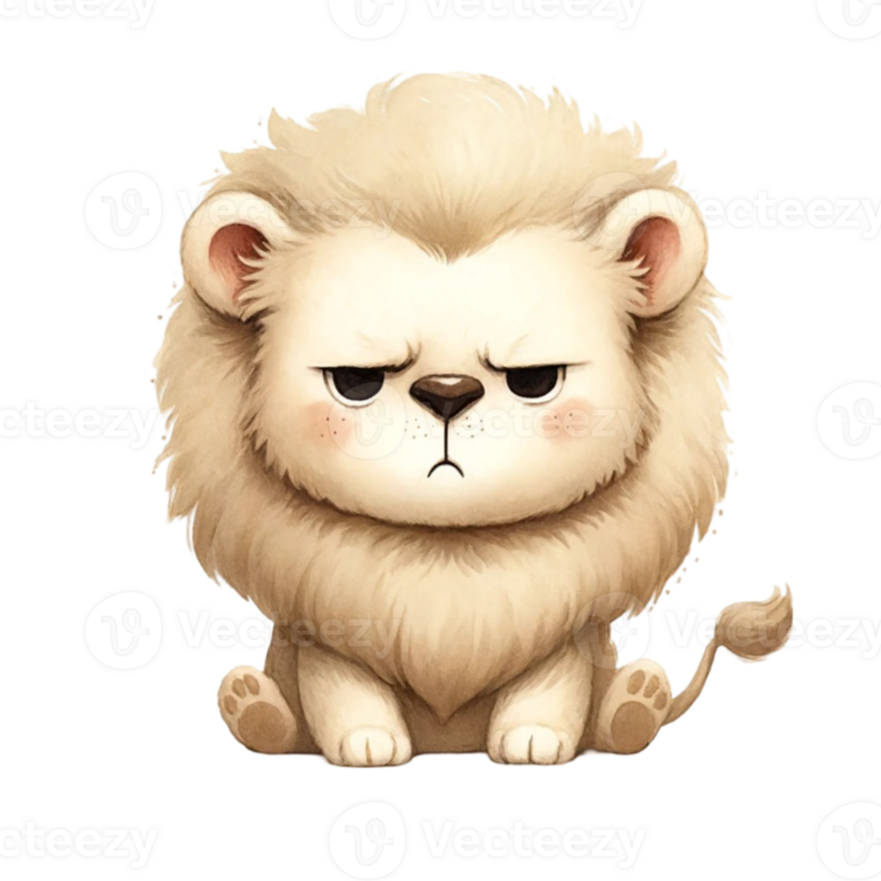 Grumpy Faced Animal Grumpy Faced Animal Clipart Perfect for crafting, card making, and more, this adorable collection features a variety of animals sporting hilariously grumpy expressions png