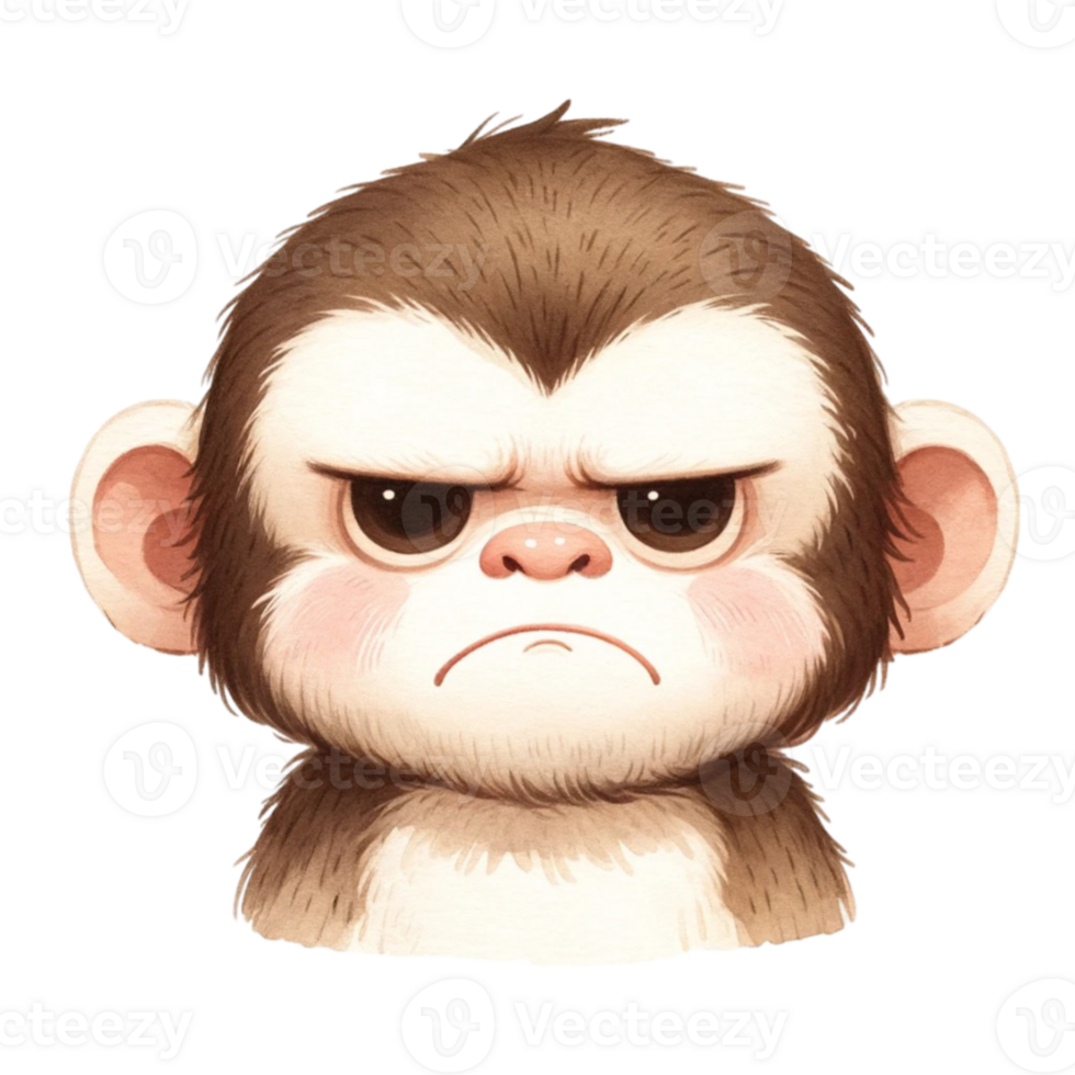 Grumpy Faced Animal Grumpy Faced Animal Clipart Perfect for crafting, card making, and more, this adorable collection features a variety of animals sporting hilariously grumpy expressions png