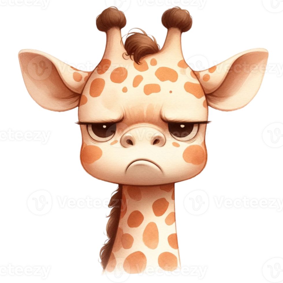 Grumpy Faced Animal Grumpy Faced Animal Clipart Perfect for crafting, card making, and more, this adorable collection features a variety of animals sporting hilariously grumpy expressions png