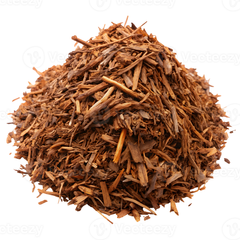 Organic Mulch for Gardening and Landscaping Isolated on Transparent Background png