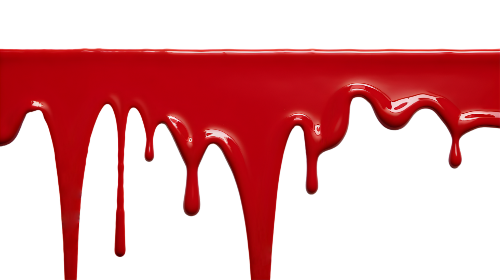 blood dripping from a red line on a white background png