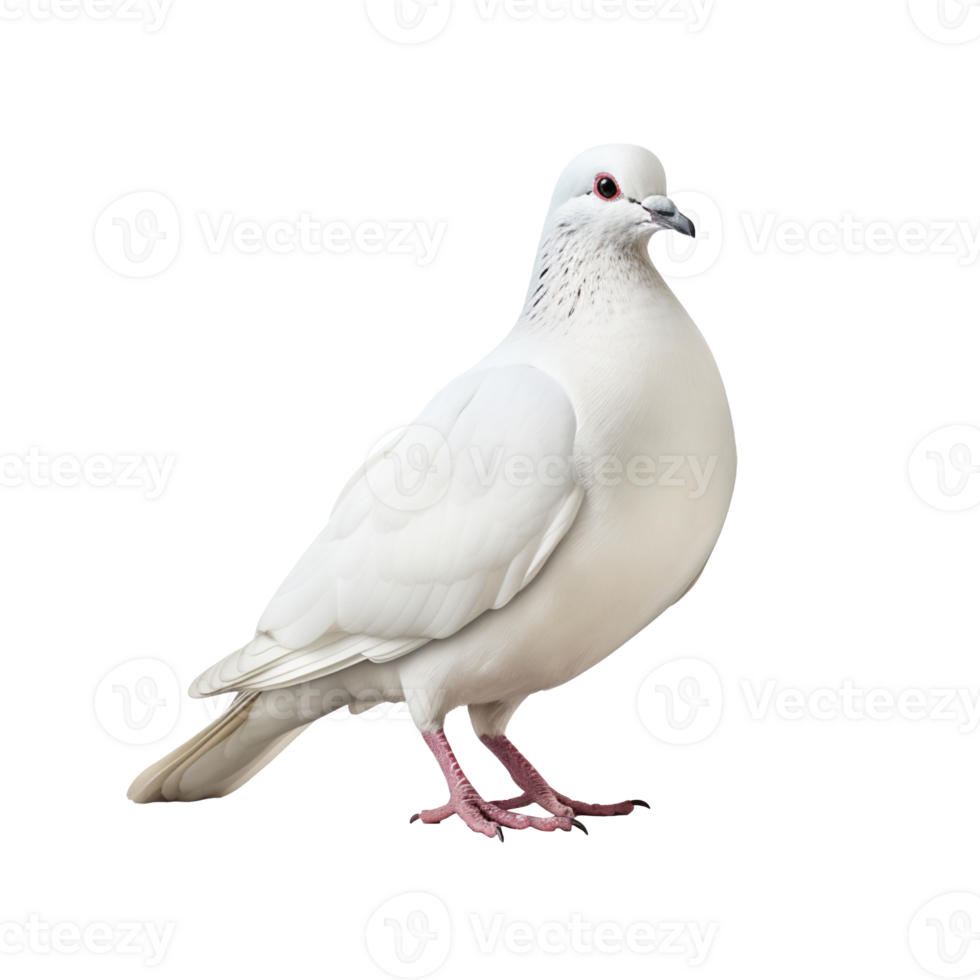 A dove isolated on transparent background png