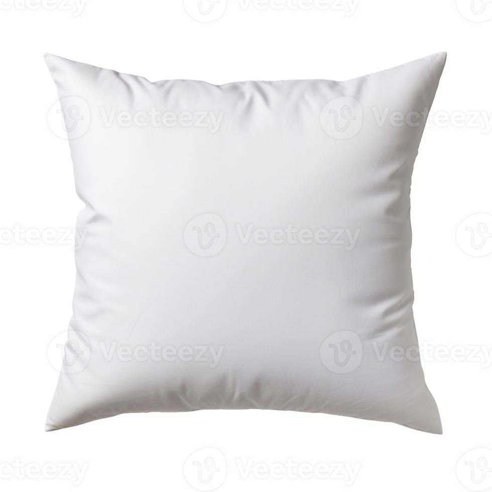 A plump pillow isolated on transparent background png