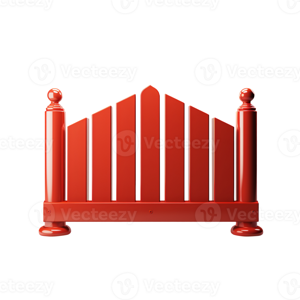 Barricade isolated on transparent background png