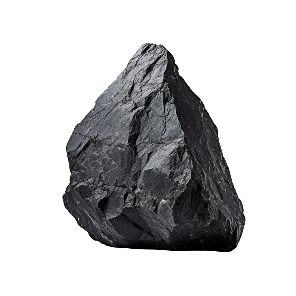 black stone isolated on transparent background 44813158 PNG