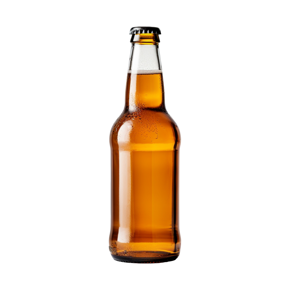 fles van bier geïsoleerd Aan transparant achtergrond png