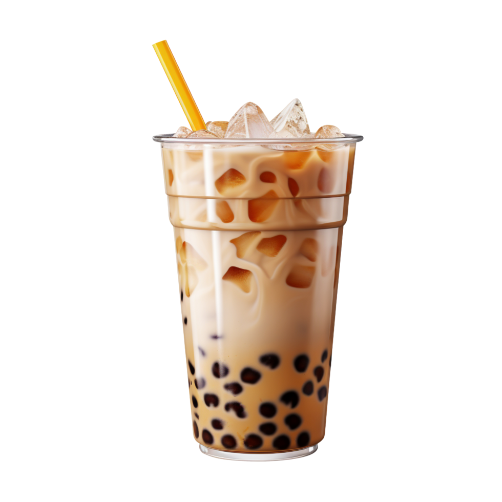 Bubble tea isolated on transparent background png